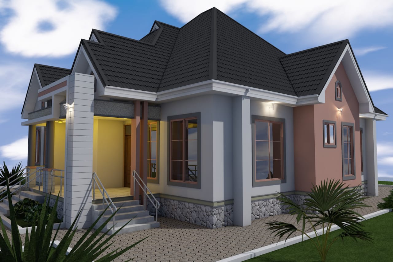 Side Wing Elevation & Secondary Veranda